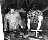 Bending rebar for the Vatican Pavilion at the 1963 World&rsquo;s Fair